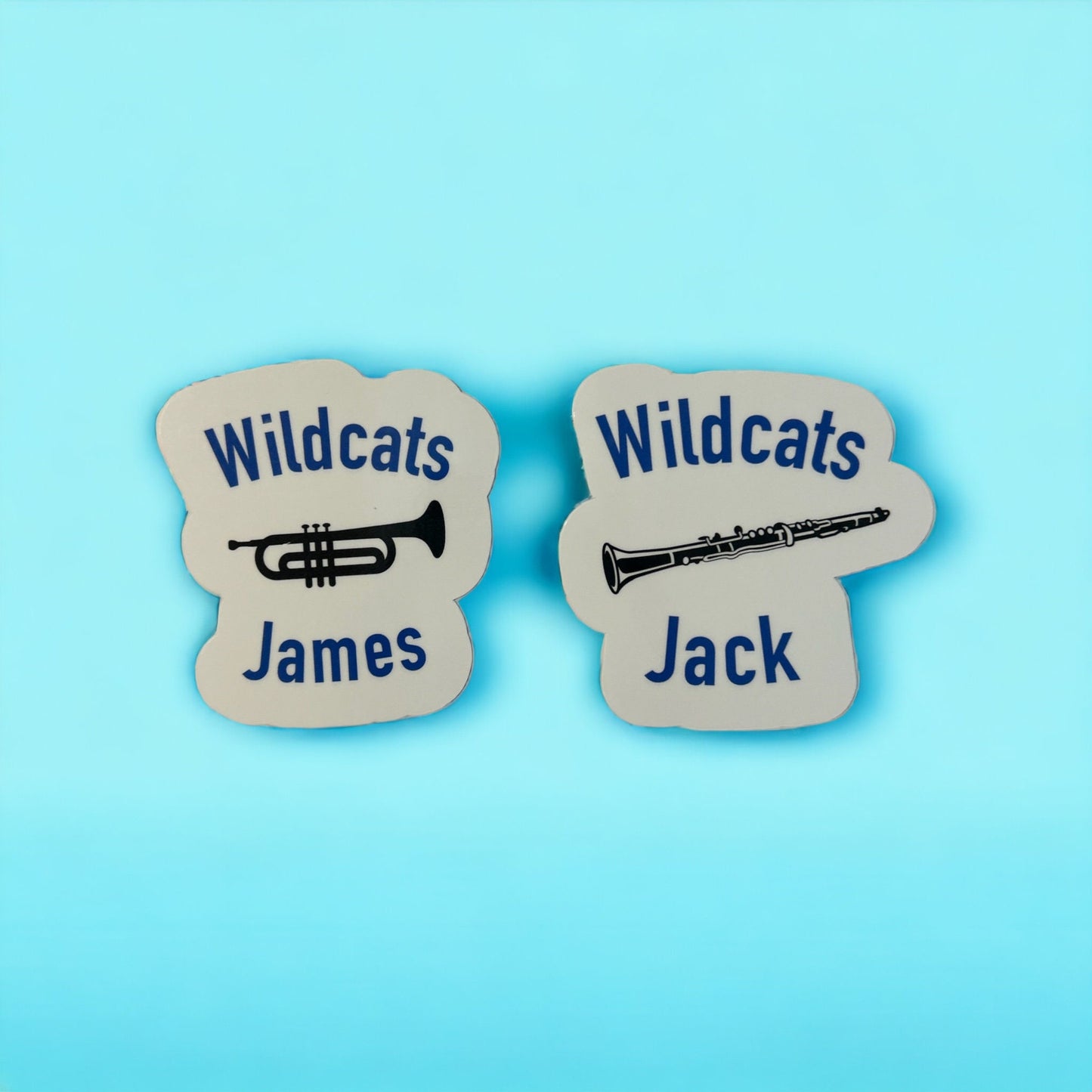 Personalized Marching Band stickers set