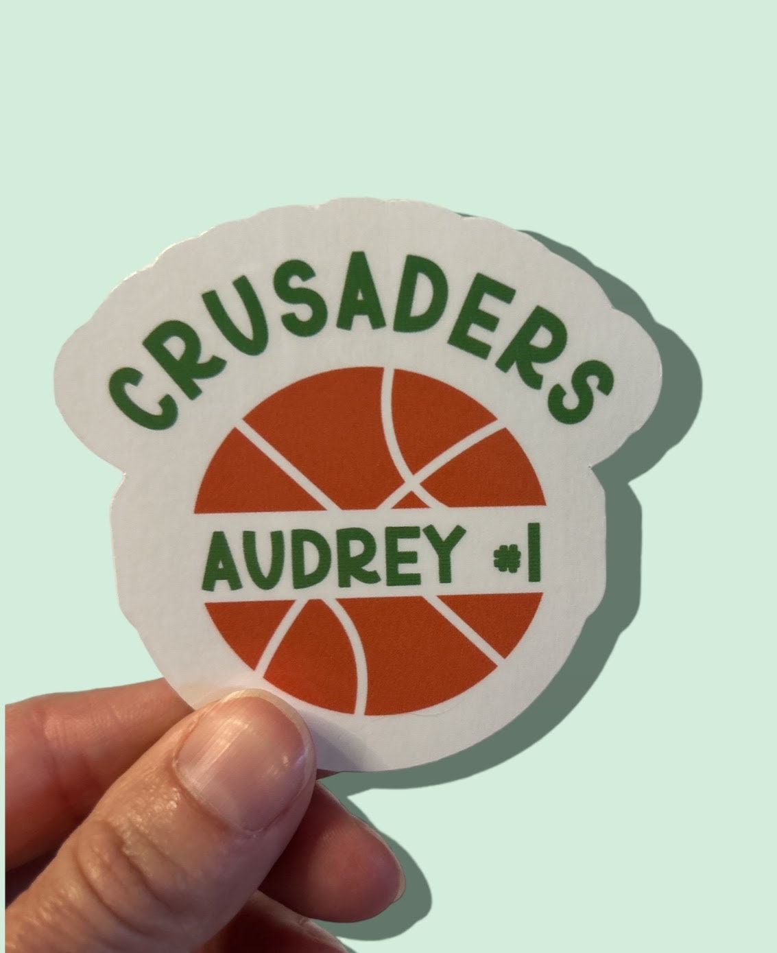 Personalized Basketball Team sticker set of 10 | Basketball Team name sticker | Custom basketball sticker | Personalized basketball gift