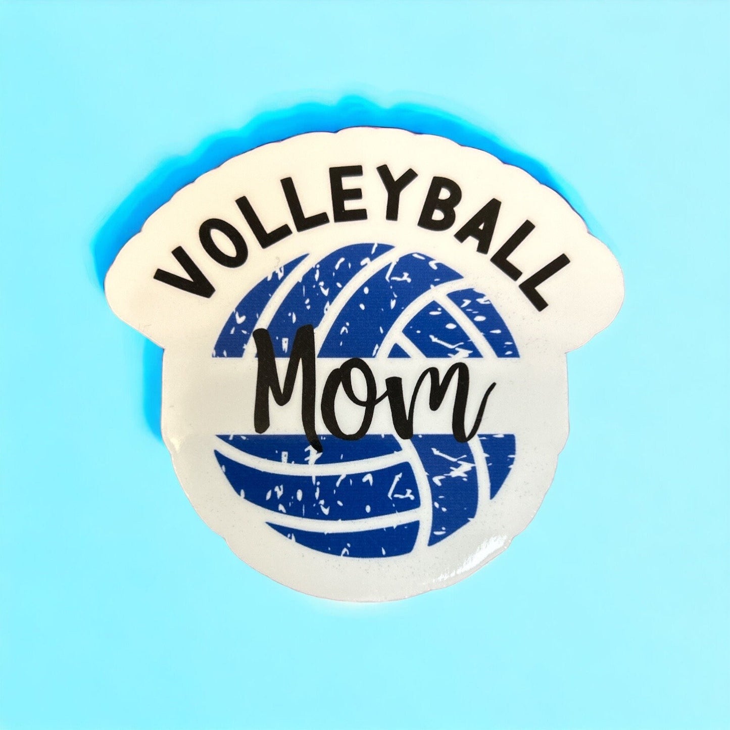 Custom Volleyball Mom Sticker or Magnet