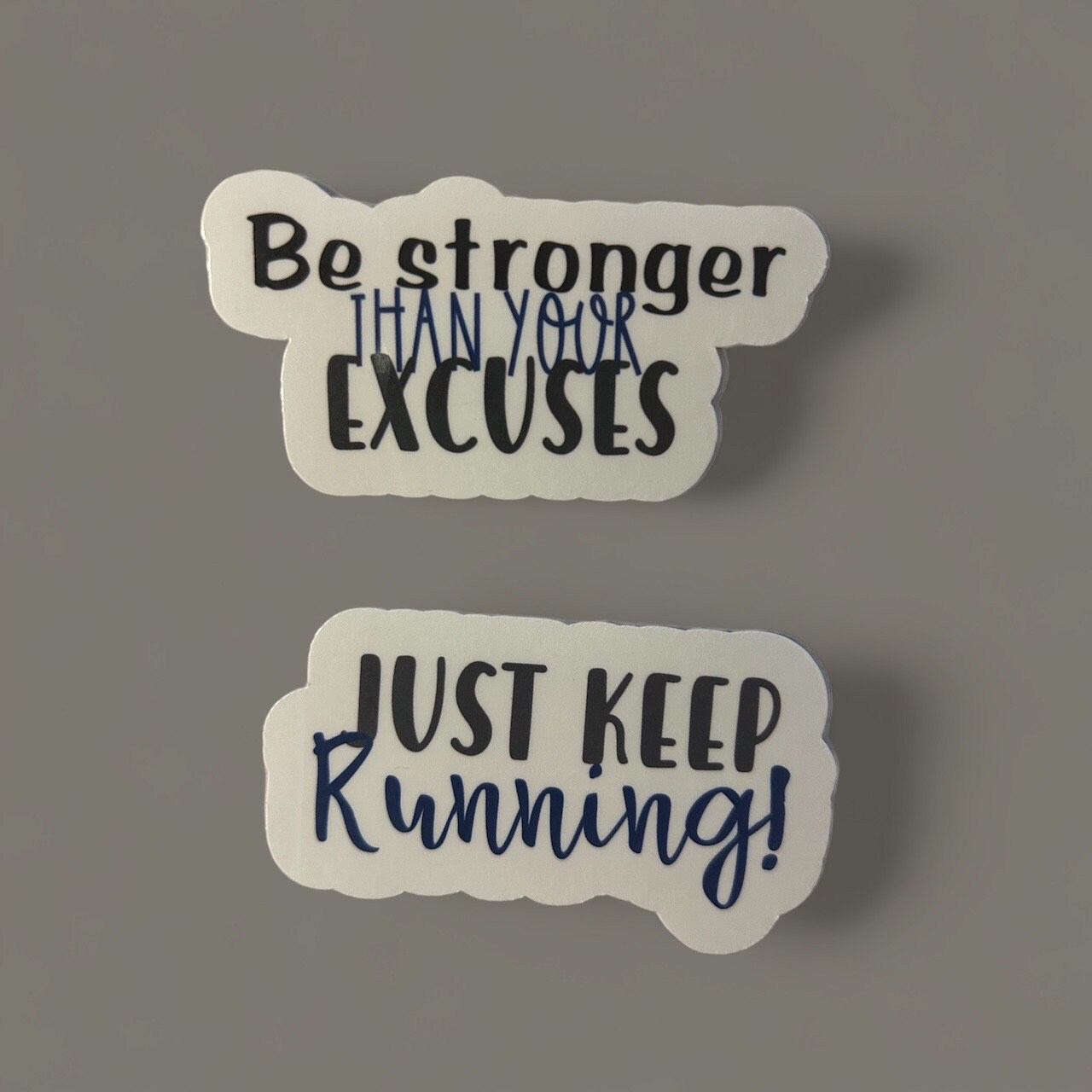 Running Sticker Set of 5 Stickers