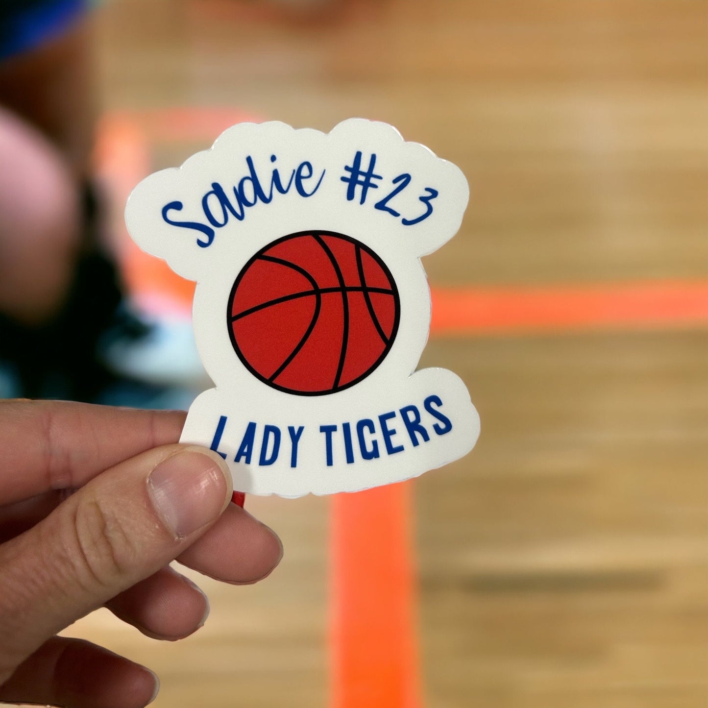 Personalized Basketball Magnets for Team