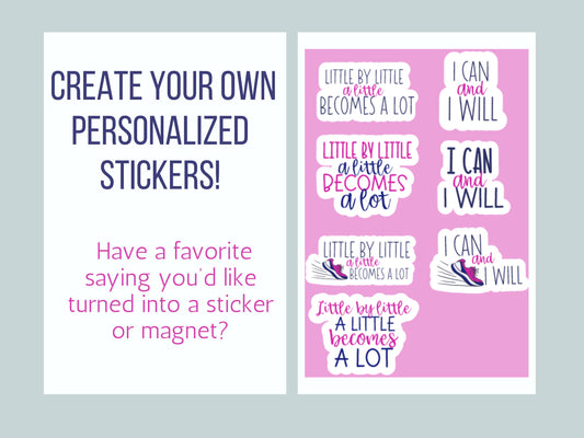 Create your own Personalized sticker