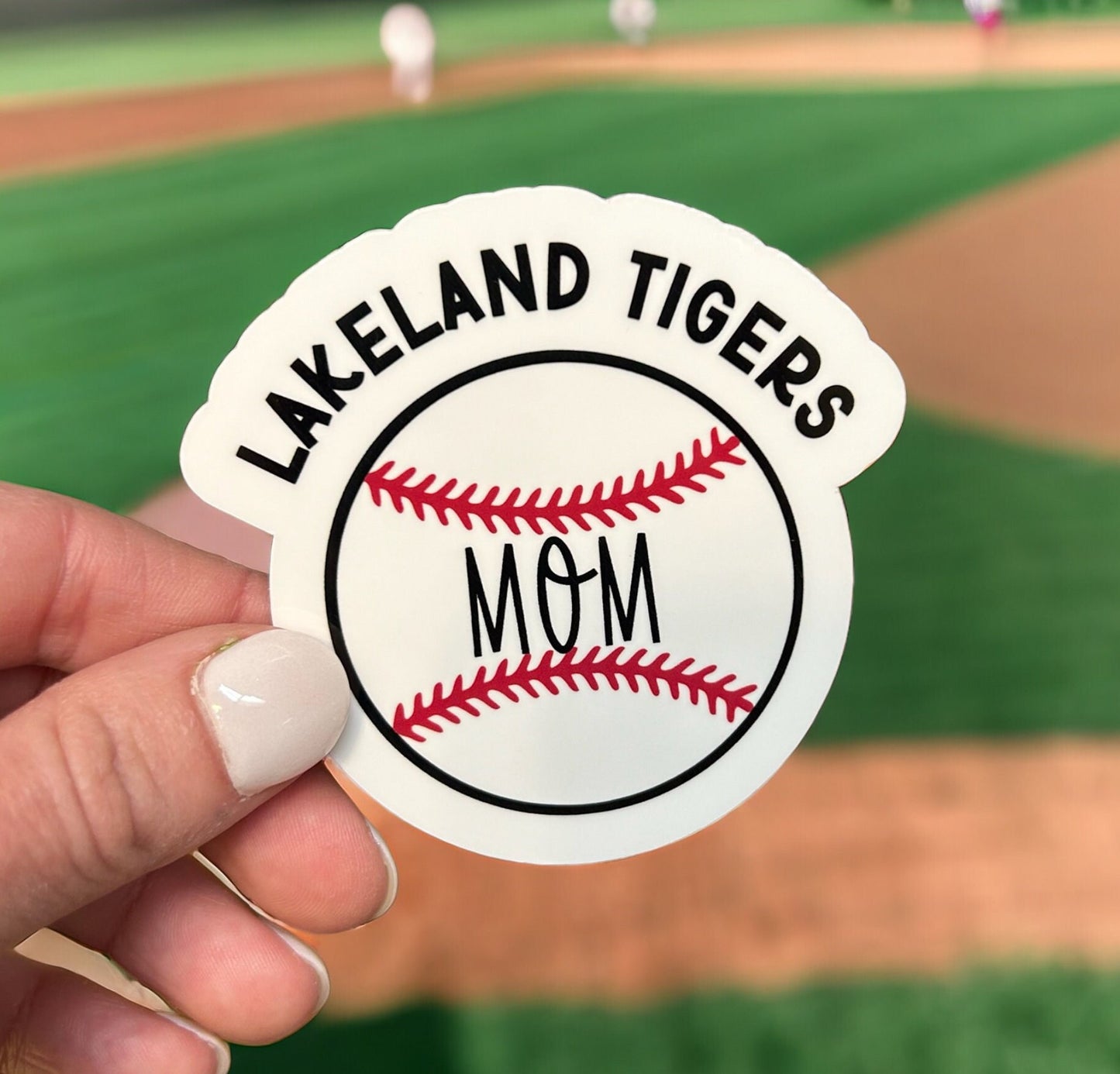 Personalized Baseball Team Stickers