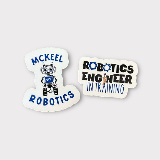 Robotics Personalized Stickers