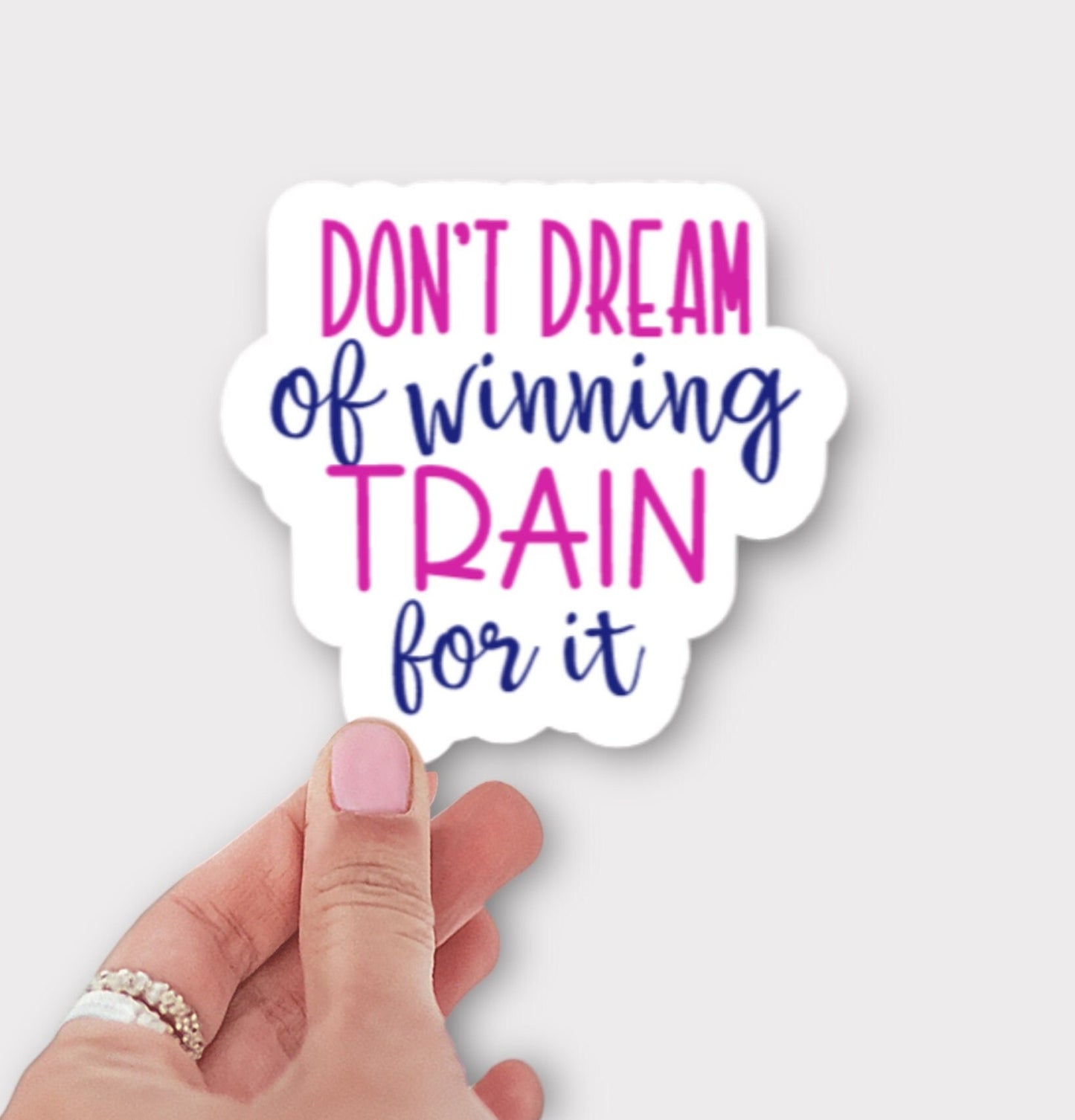 Runner Motivation Sticker or Magnet