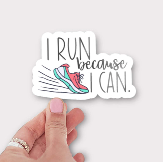 Custom Runner Sticker or Magnet