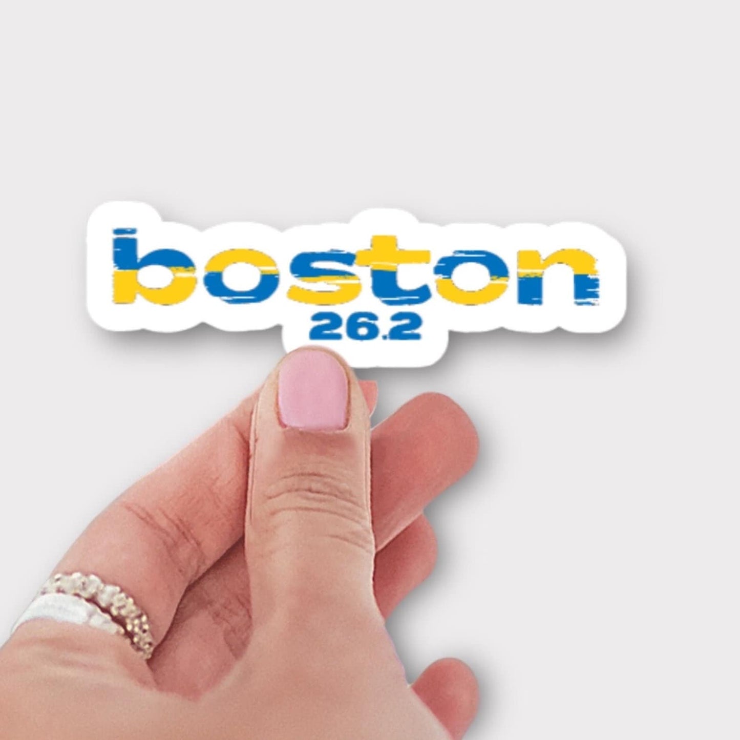 Boston 26.2 Sticker or Magnet