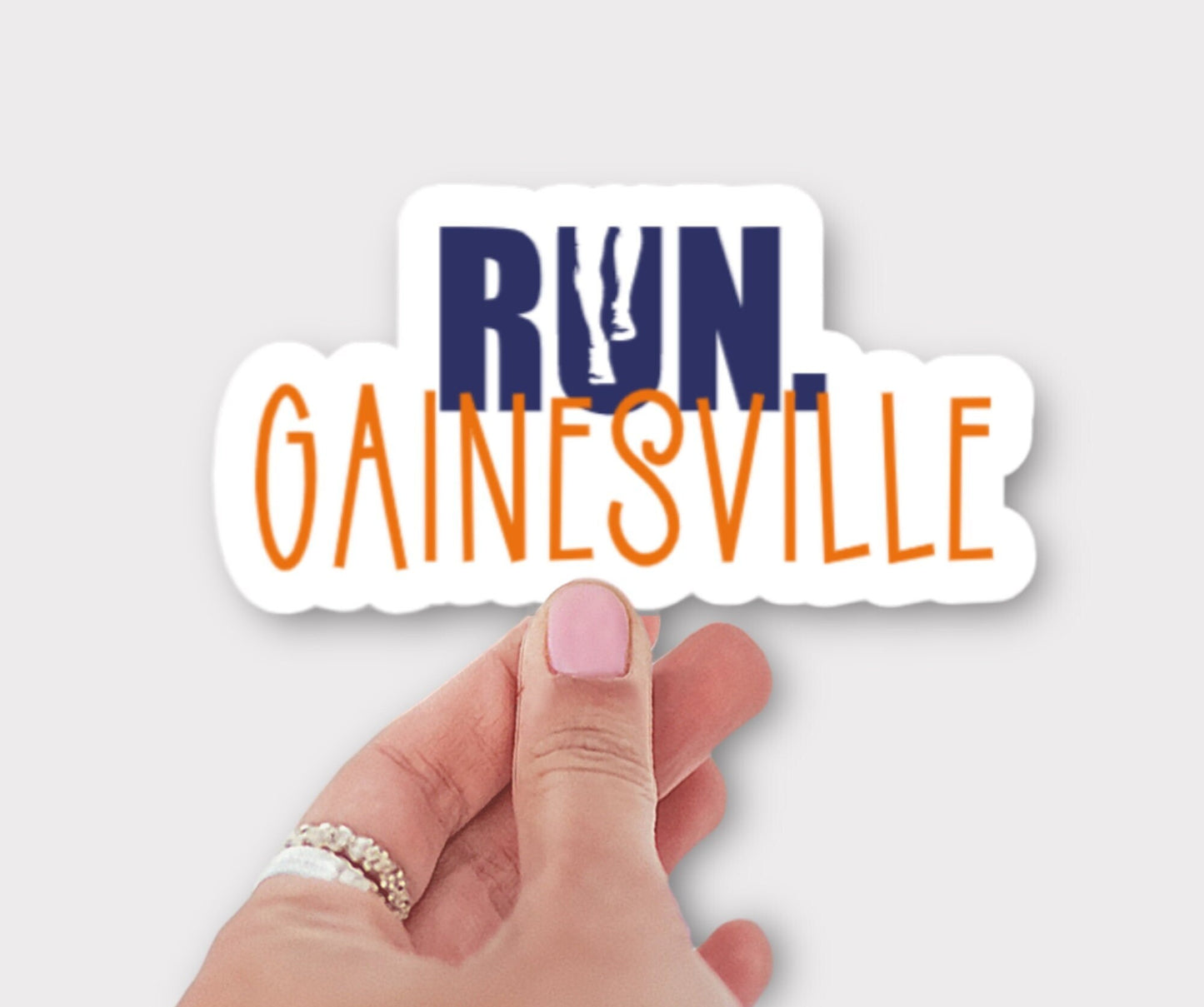 RUN Gainesville Sticker or Magnet