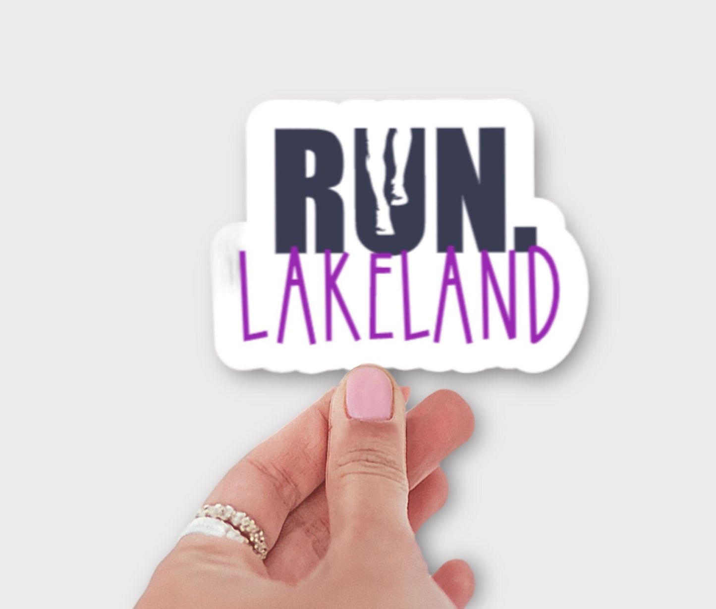 RUN Lakeland Sticker or Magnet