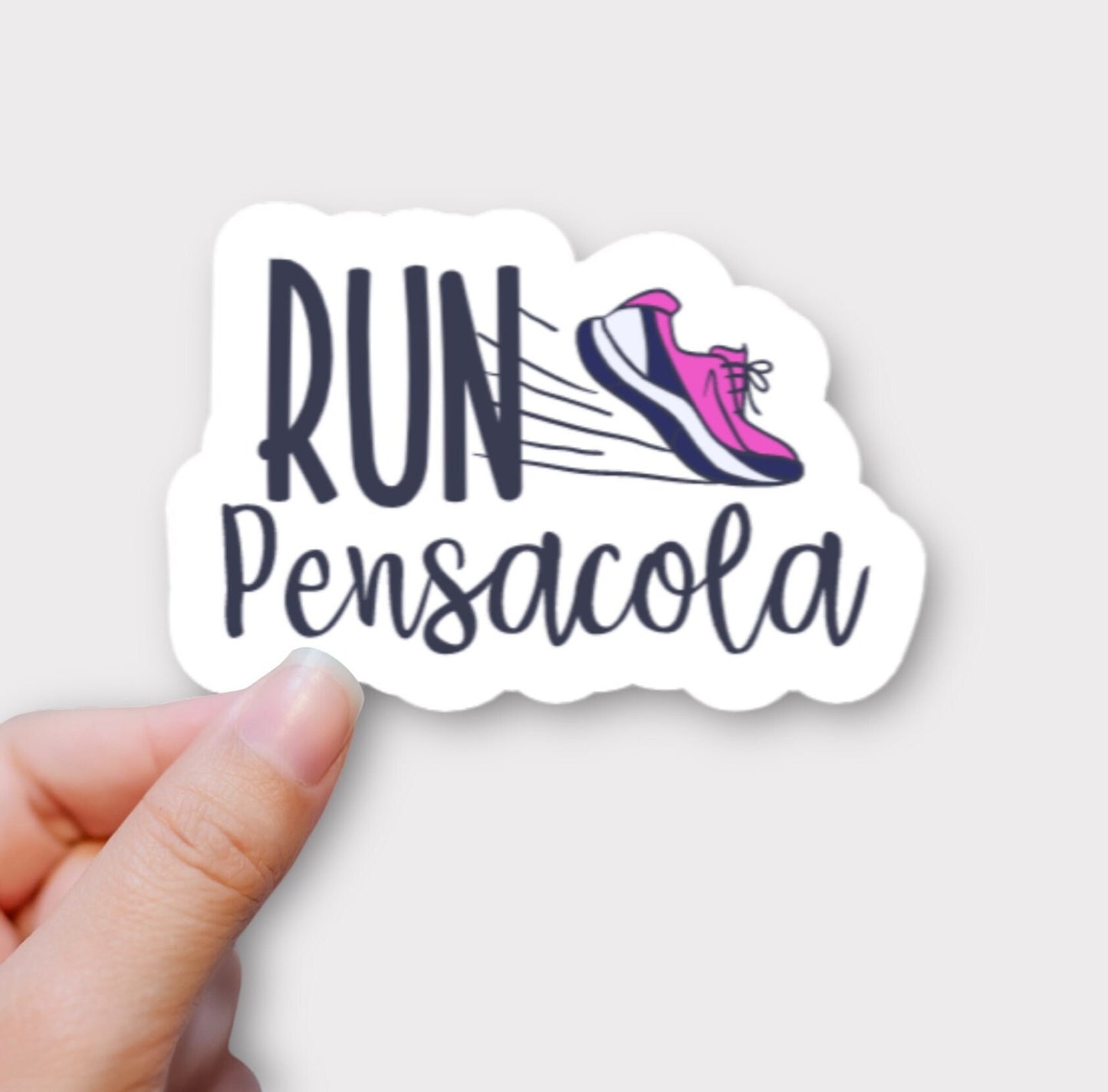 Run Pensacola Sticker or Magnet