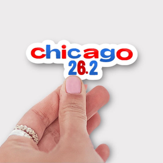 Chicago 26.2 Sticker or Magnet