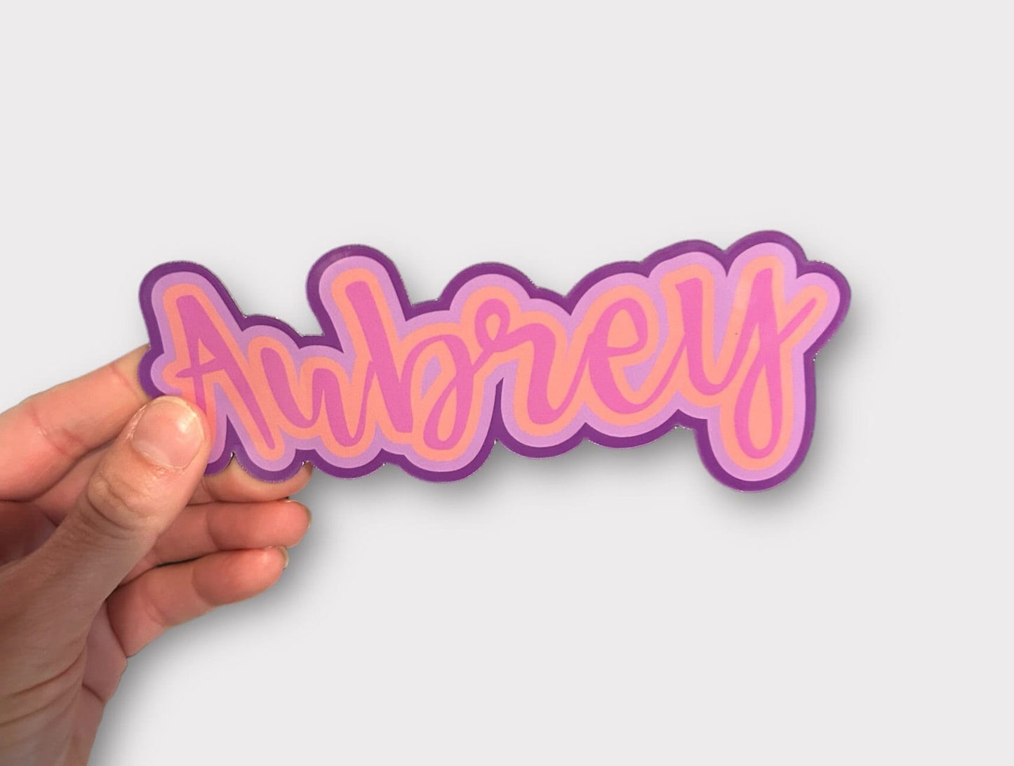 Personalized Name Sticker or Magnet