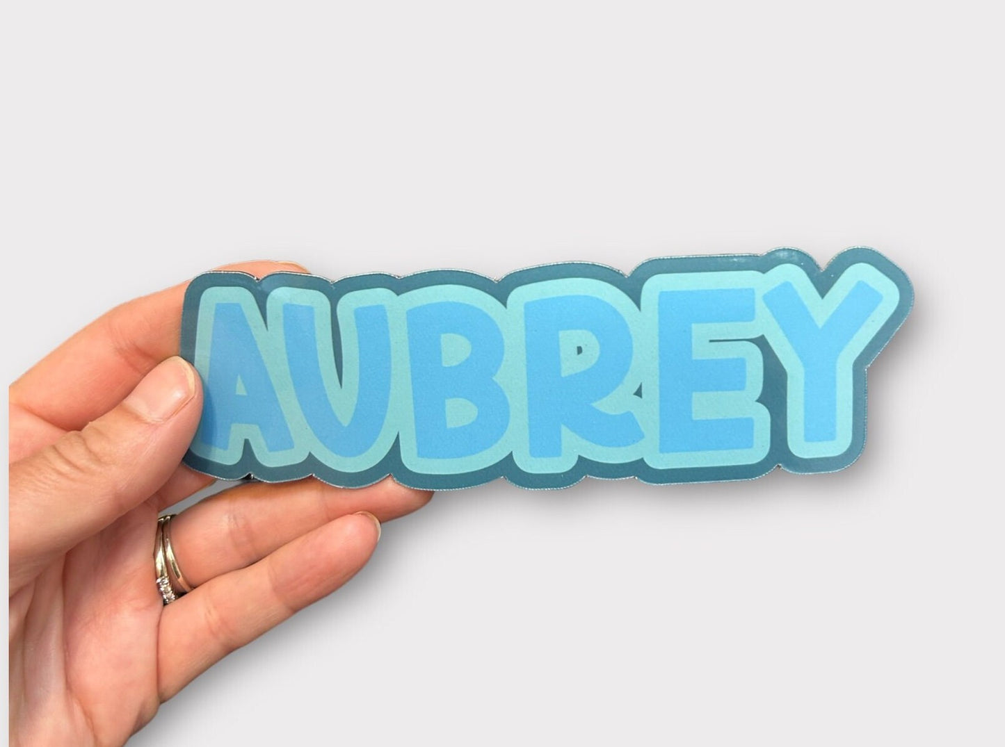 Personalized Name Sticker or Magnet