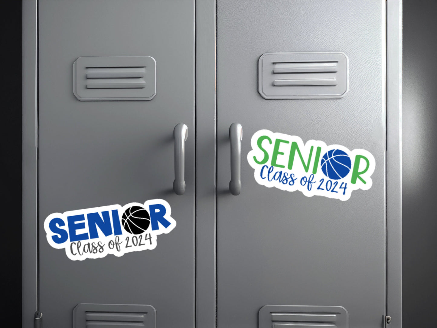 Senior Basketball Sticker or Magnet