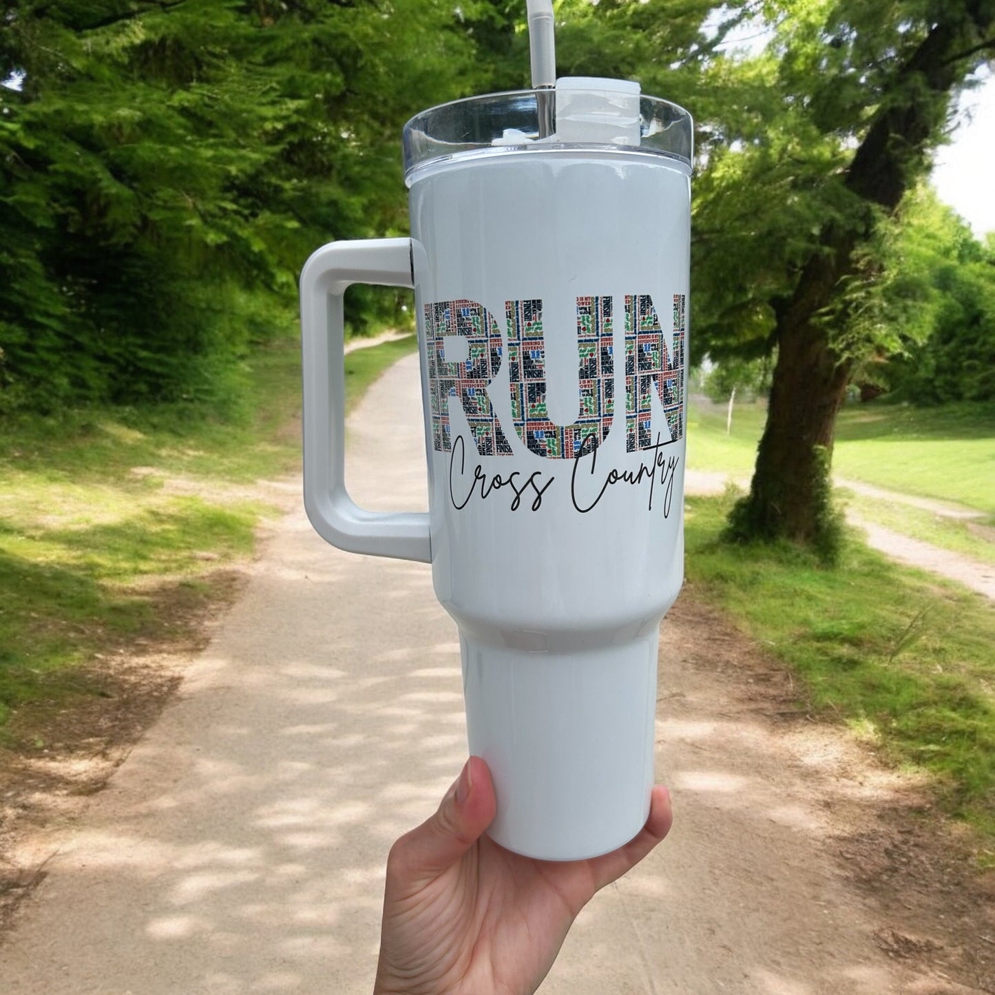 RUN Cross Country 40 oz tumbler