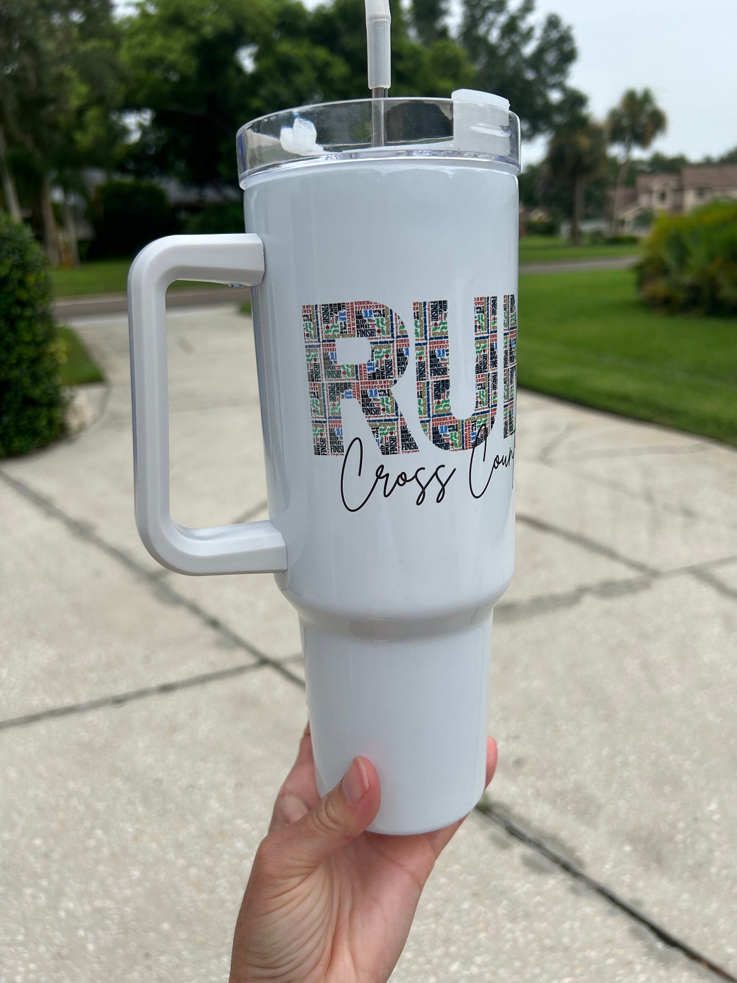 RUN Cross Country 40 oz tumbler