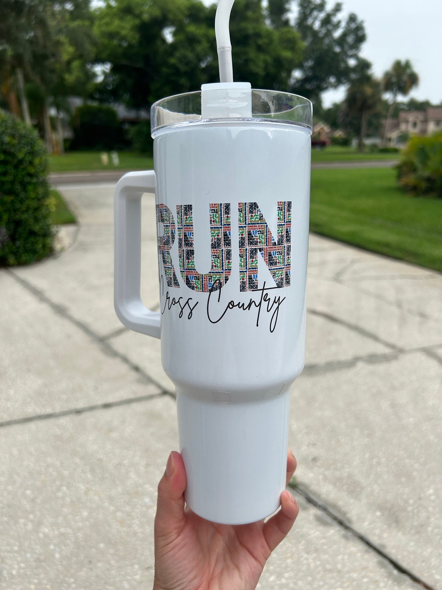 RUN Cross Country 40 oz tumbler