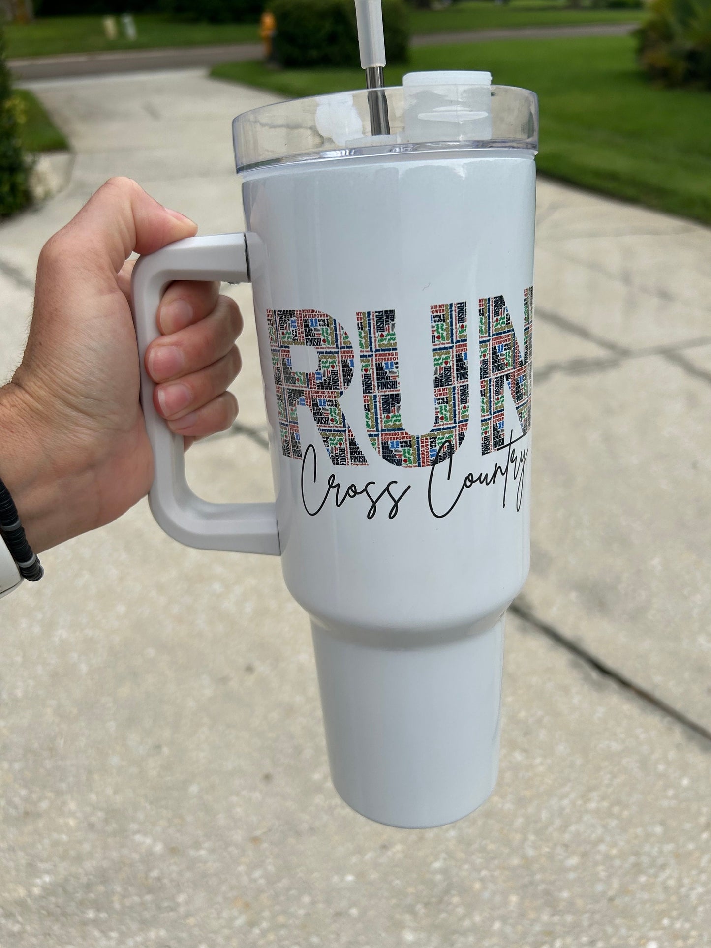 RUN Cross Country 40 oz tumbler