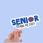 Personalized Senior Cheer Magnet: Custom Name & Year, School Colors