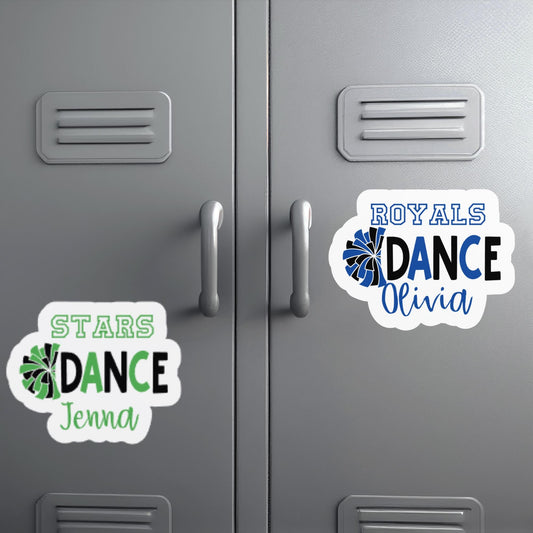 Personalized Dance Magnet for Locker