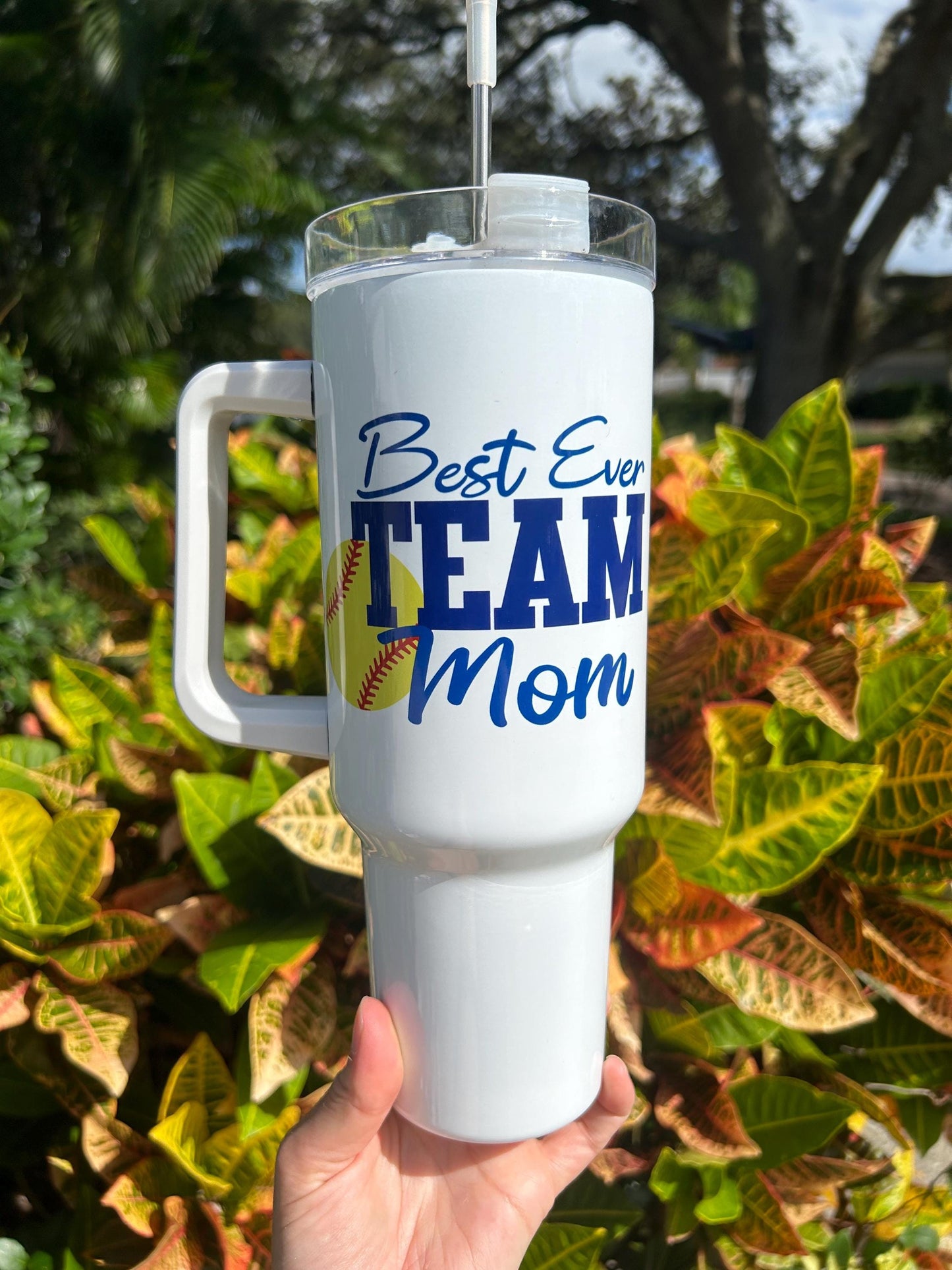 Team Mom 40 oz Tumbler