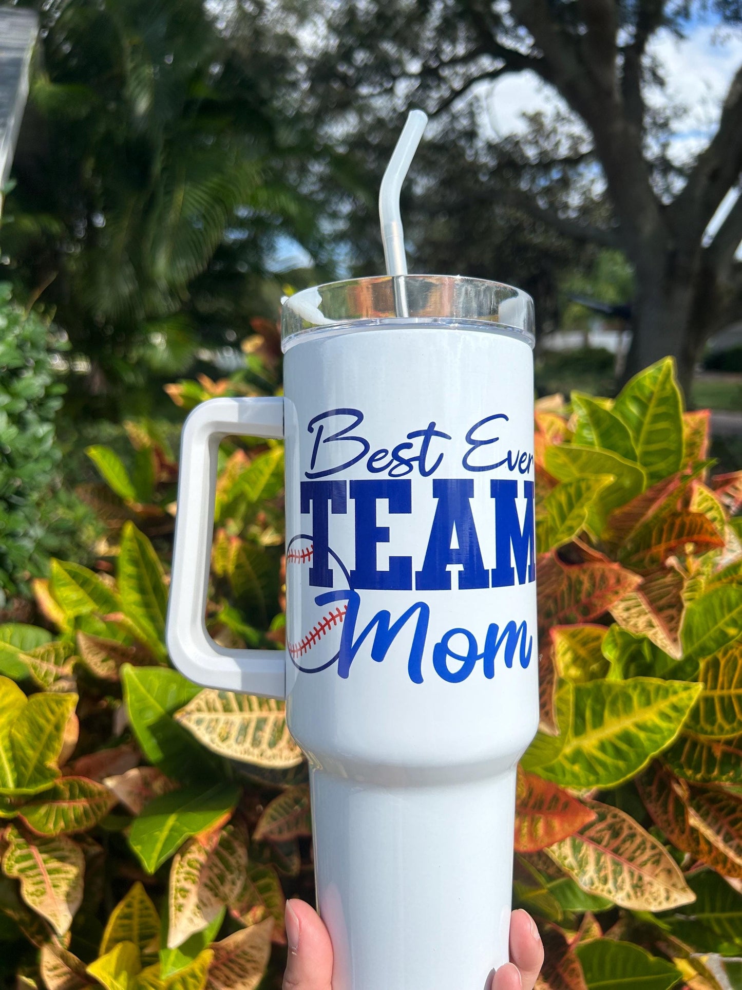 Team Mom 40 oz Tumbler