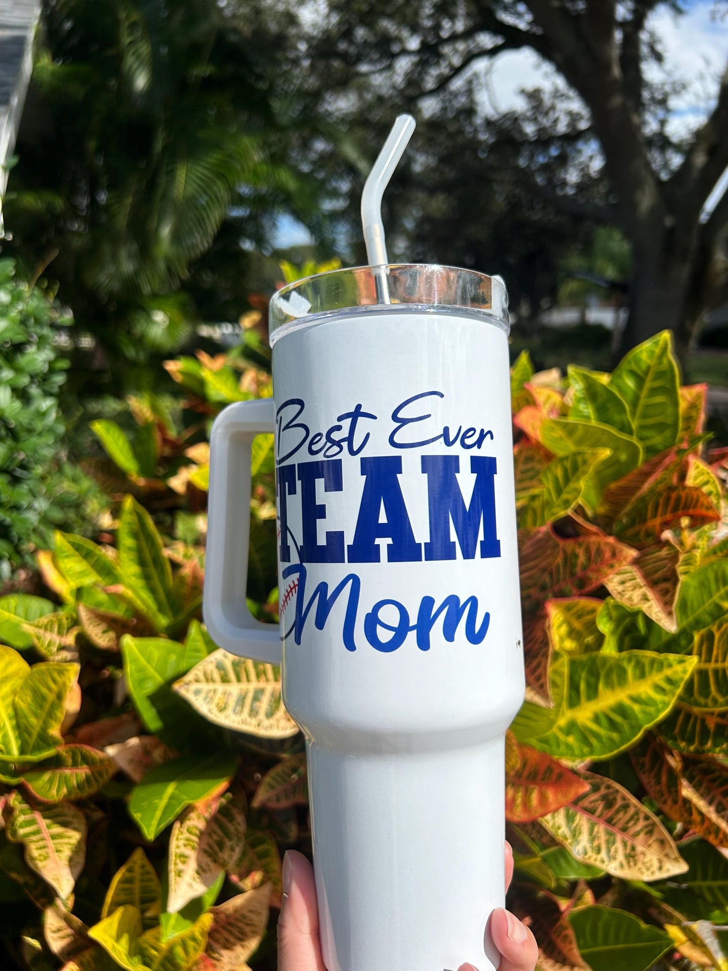 Team Mom 40 oz Tumbler