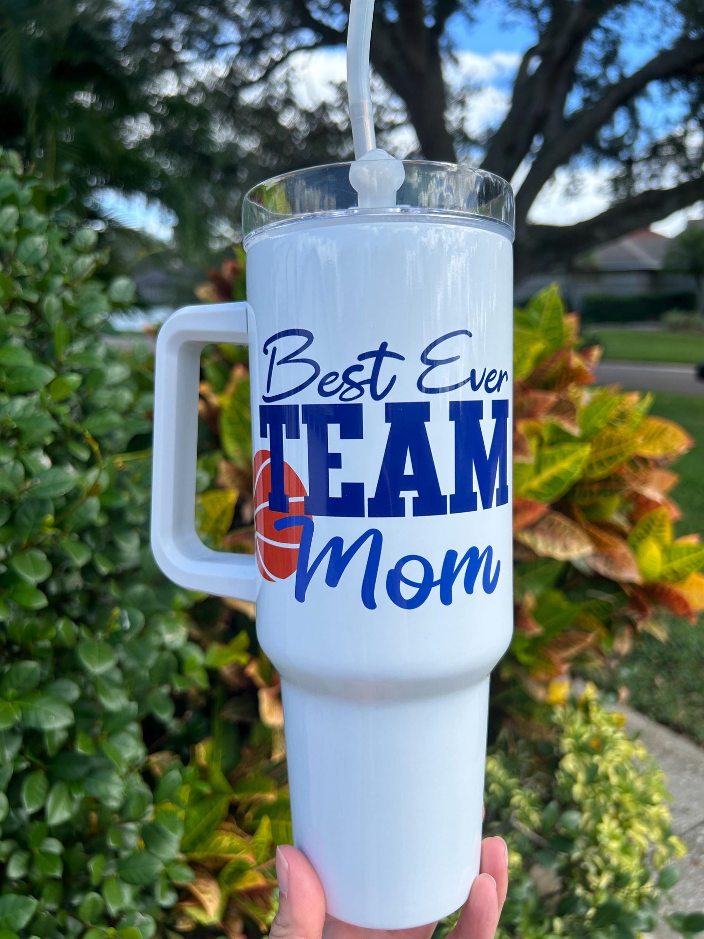 Team Mom 40 oz Tumbler