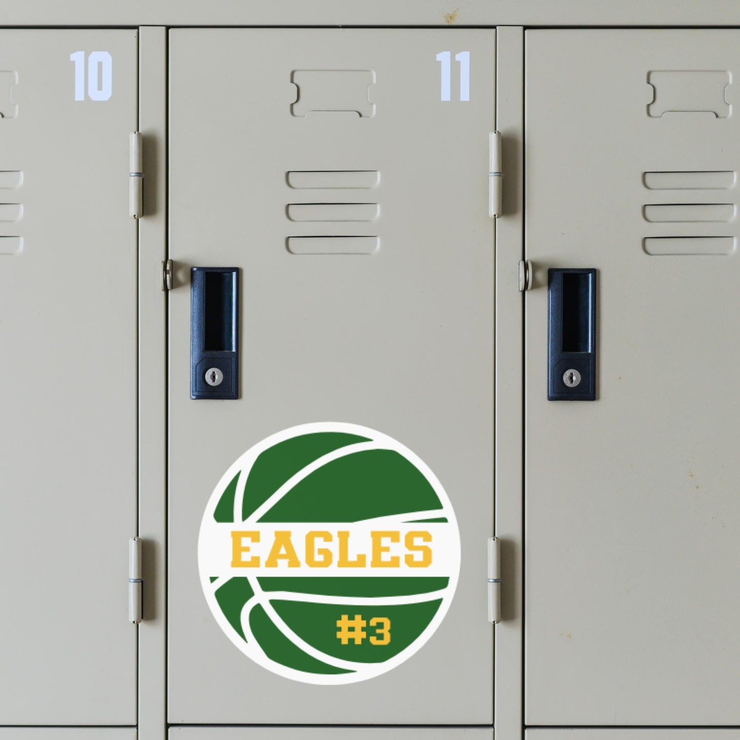 Personalized Basketball Magnets