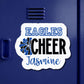 Cheer magnet on locker