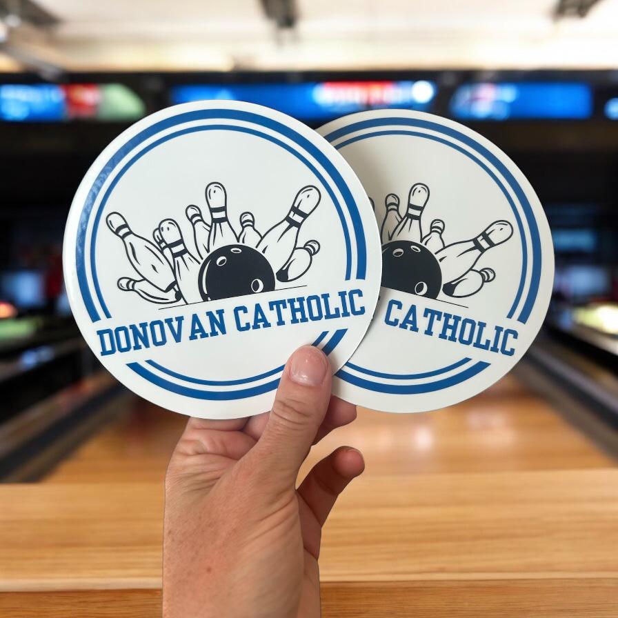 Bowling Locker Magnets and Stickers | Bowling Team Gifts | Senior Night Decor | Magnets for Locker, Whiteboards and Fridge