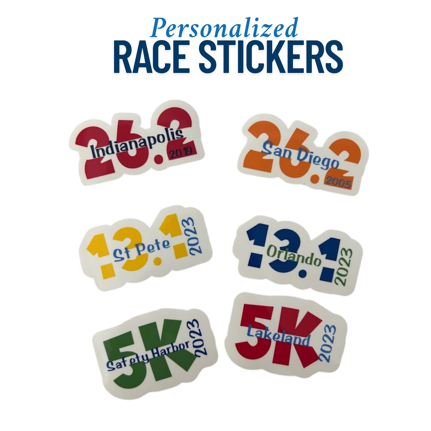 race stickers