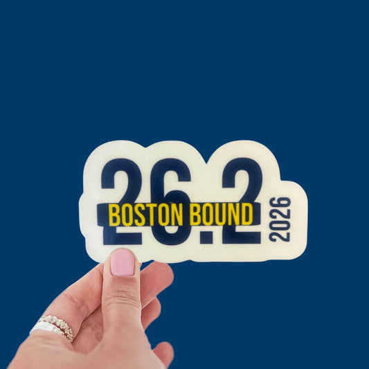 Boston Bound sticker