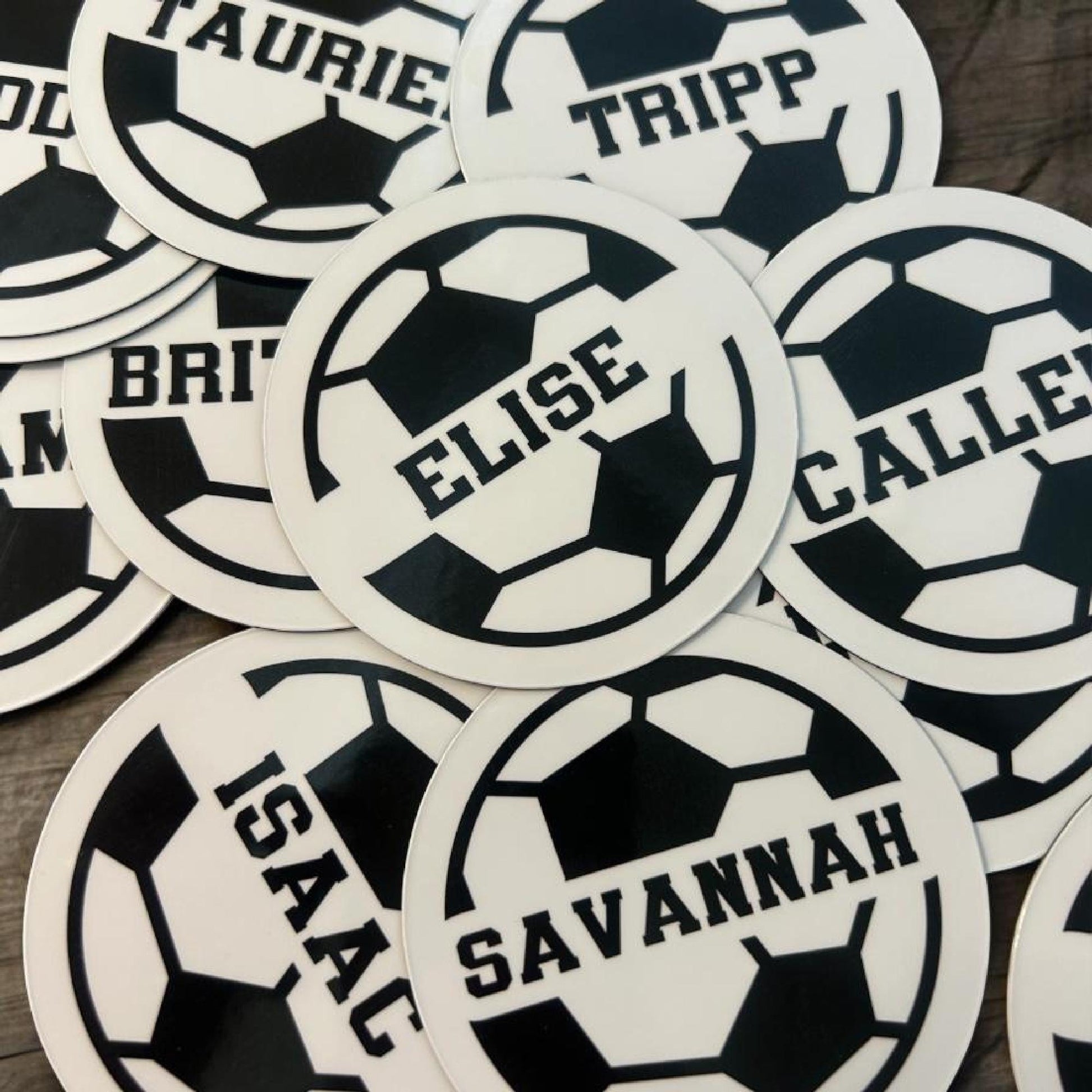 soccer stickers and magnets