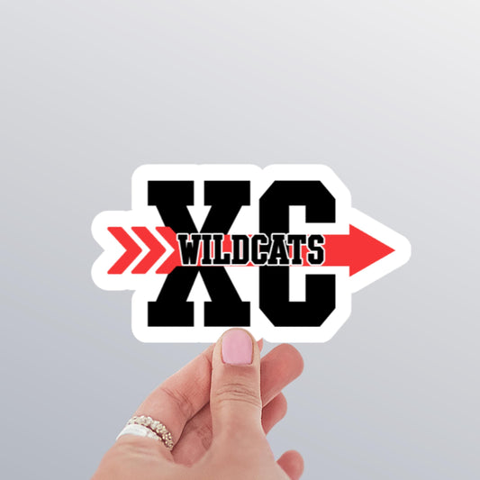 Personalized Cross Country Stickers and Magnets | Custom XC sports locker room decor | Cross Country Running Team Gifts | XC Season