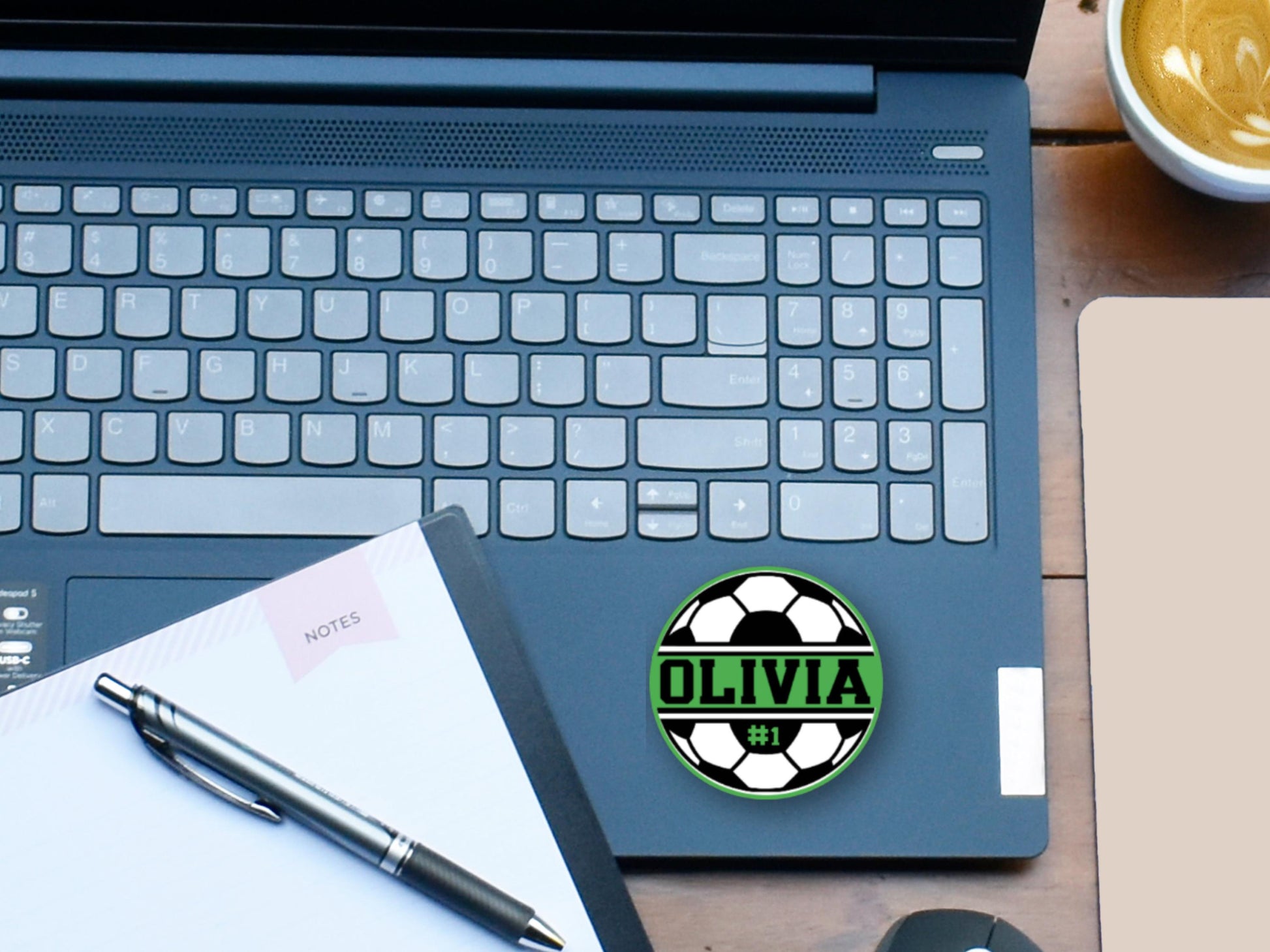 Personalized Soccer Locker Magnets or Stickers | Custom Team Spirit Gifts | Soccer Season | Sports Locker Decor | Senior Night