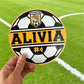 Personalized Soccer Locker Magnets or Stickers | Custom Team Spirit Gifts | Soccer Season | Sports Locker Decor | Senior Night