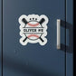 Personalized Baseball Waterproof Magnet | Team Spirit Gift | Baseball Senior Night Gift and Decor | Locker Magnet