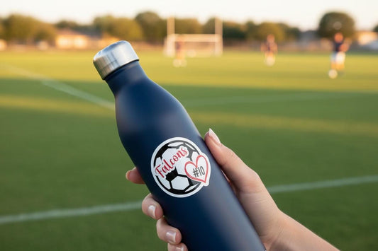 Soccer Sticker Personalized Sets of Custom Name Decals | Soccer Team Gift | Coach & Player Gift | End of Season Favor