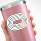 Running Sticker or Magnet - Track
