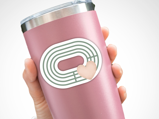 Running Sticker or Magnet - Track