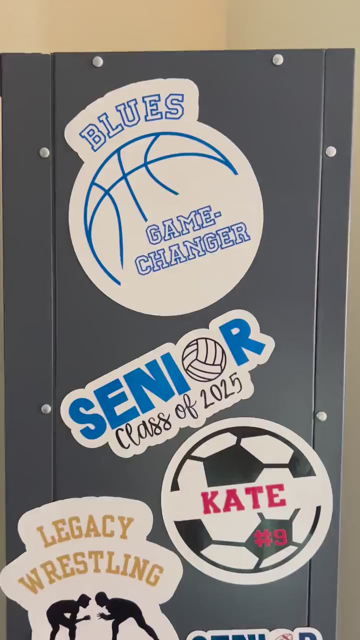 Track and Field Locker Magnet | Cross Country | Personalized Name Magnet | Track Team Gift | Sports team magnets for locker room | Running