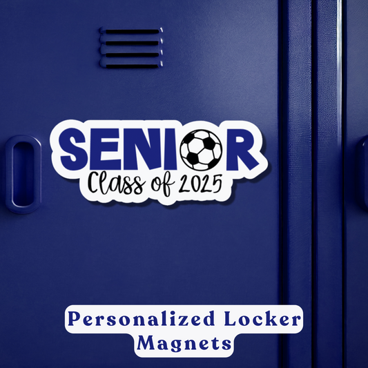 Senior Soccer Sticker or Magnet