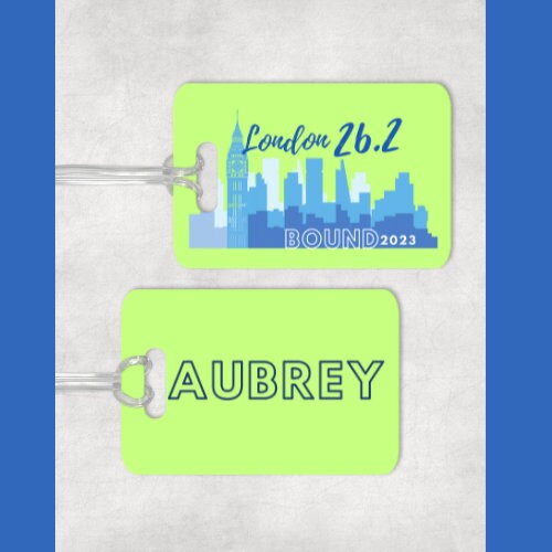 London Bound Luggage Tag