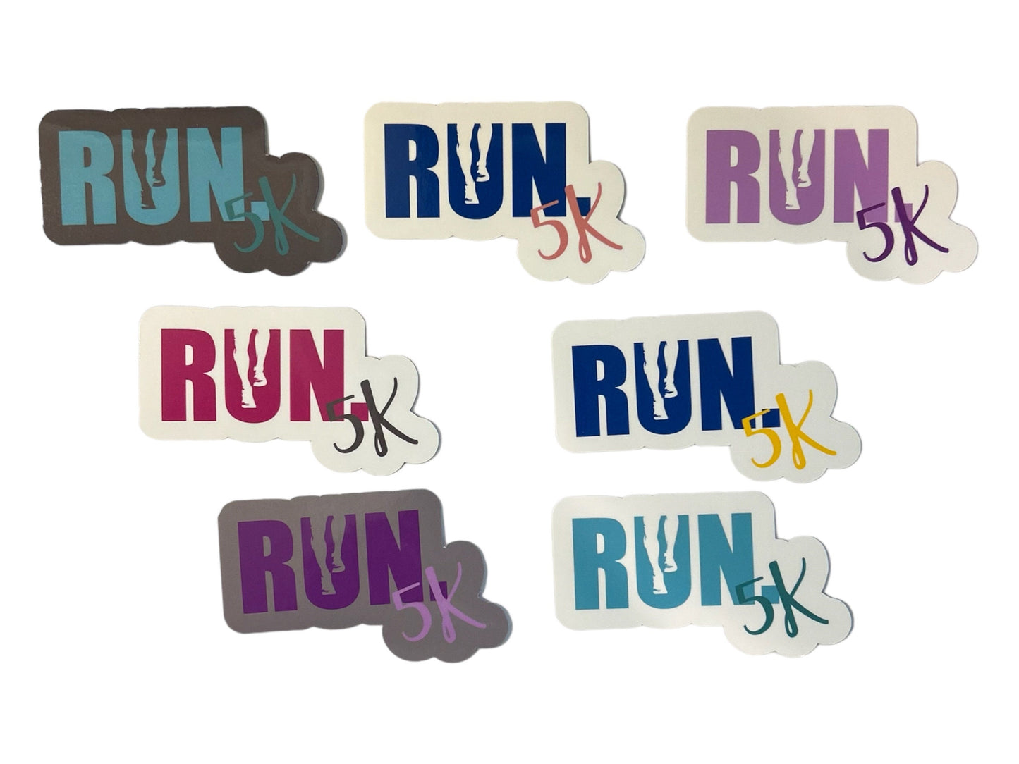5K Runner Sticker