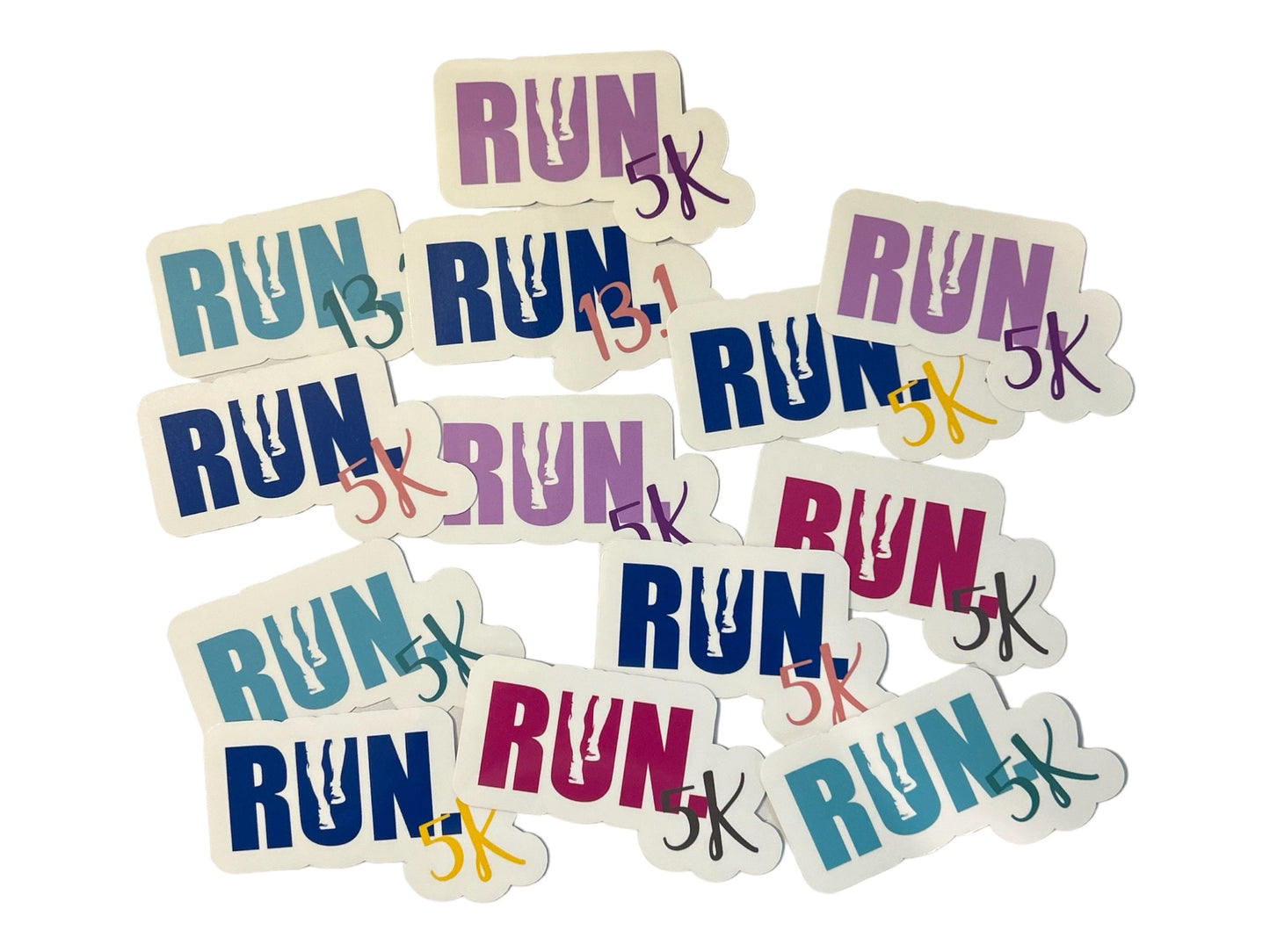 5K Runner Sticker