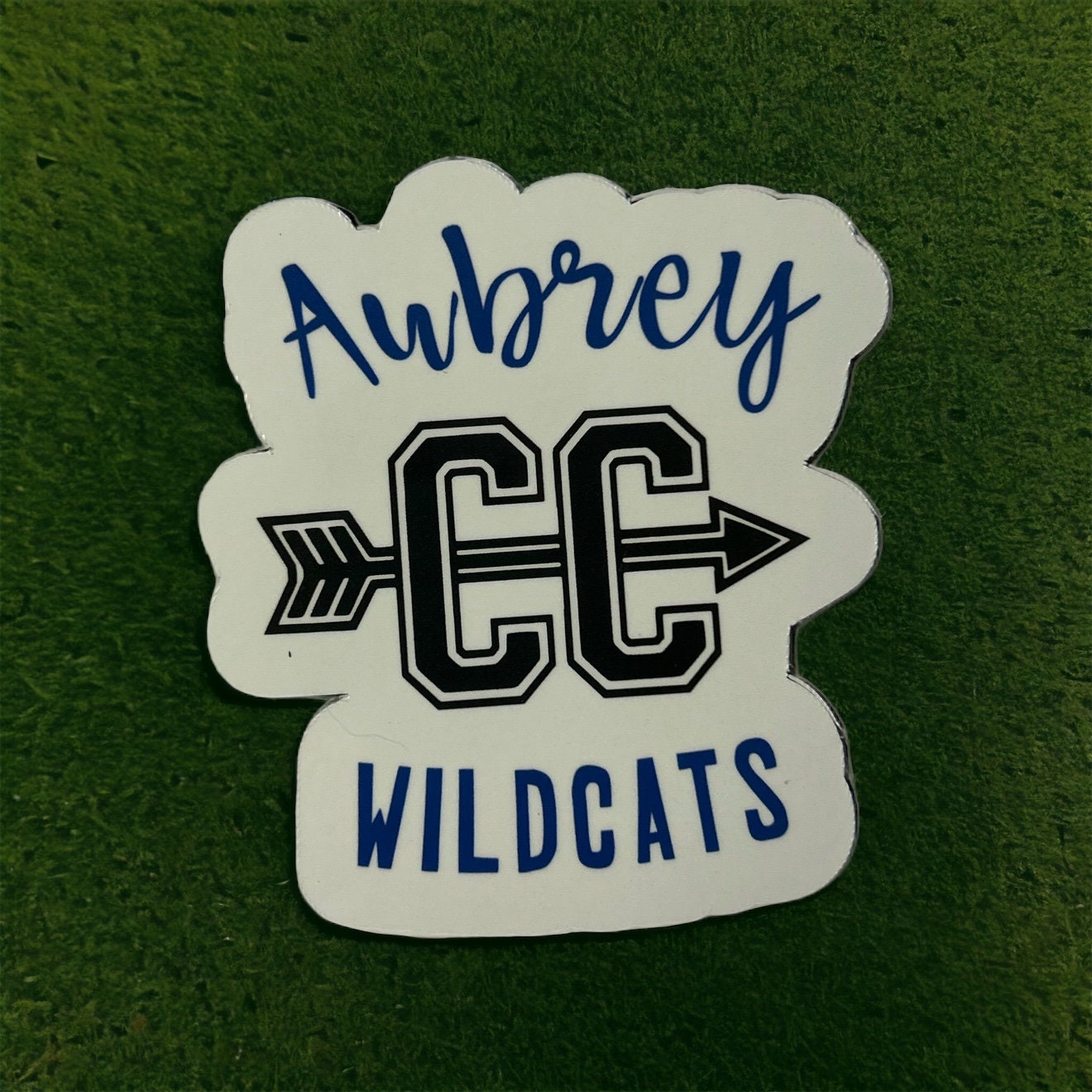 Personalized Cross Country Sticker